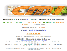 Tablet Screenshot of cmi-corp.com